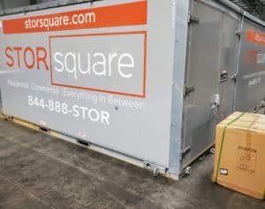 STORsquare being loaded with equipment
