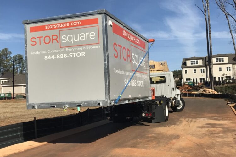 Local Moving with Storage containers