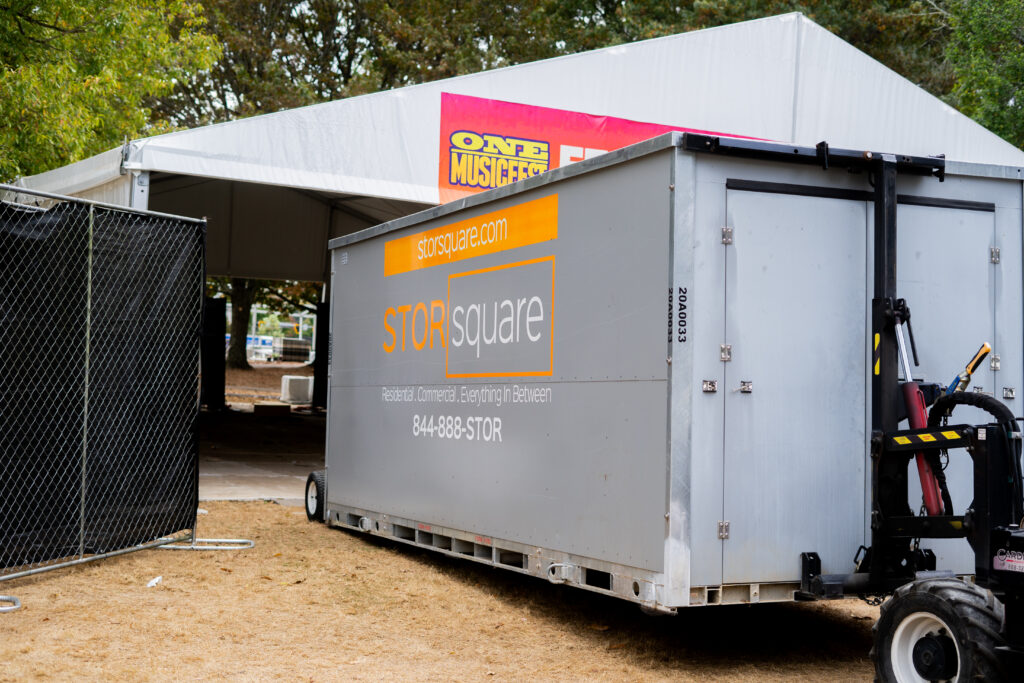 Portable Storage at Music Festivals