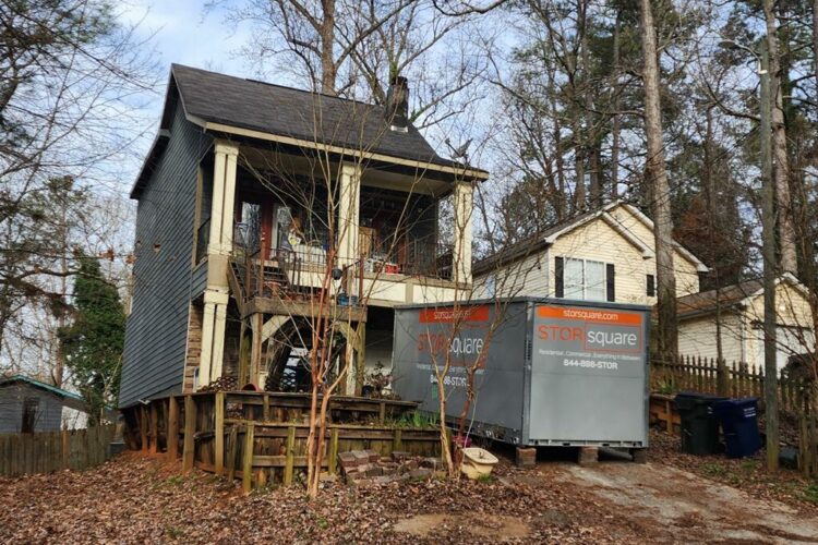 Remodeling with Portable Storage