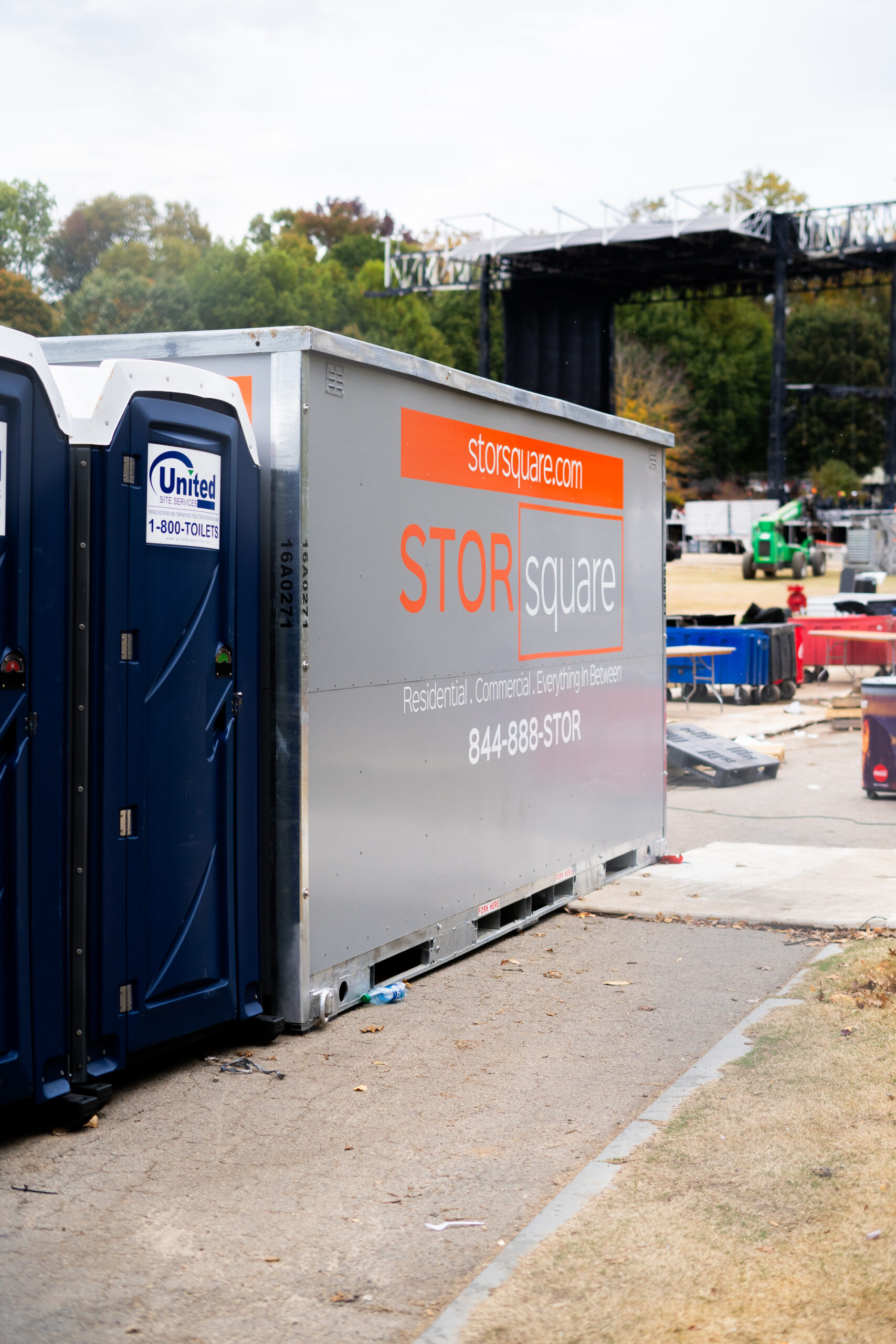 containers for equipment storage