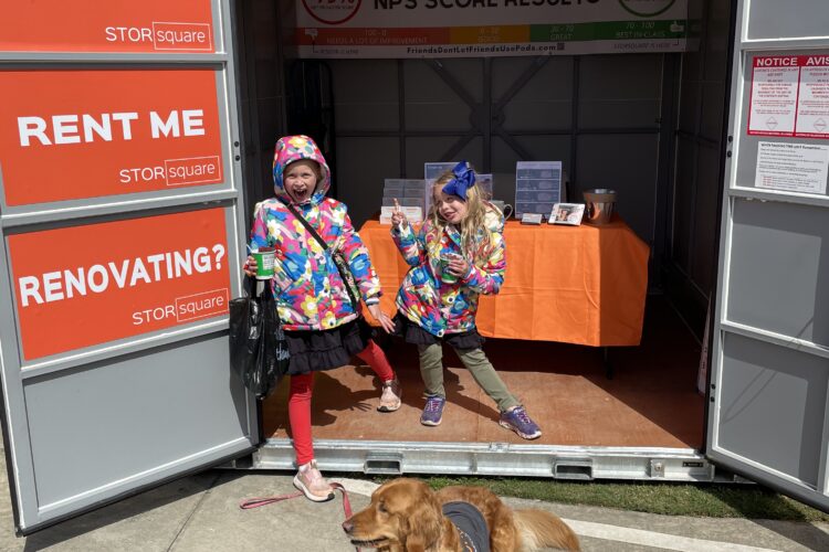 Storing art restoration materials