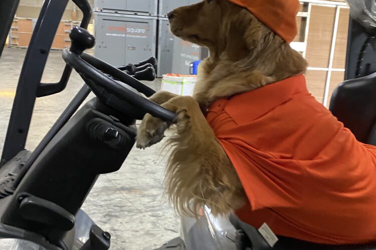 Storing agricultural machinery