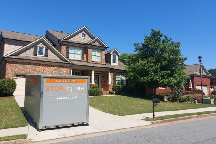 portable storage for staging homes