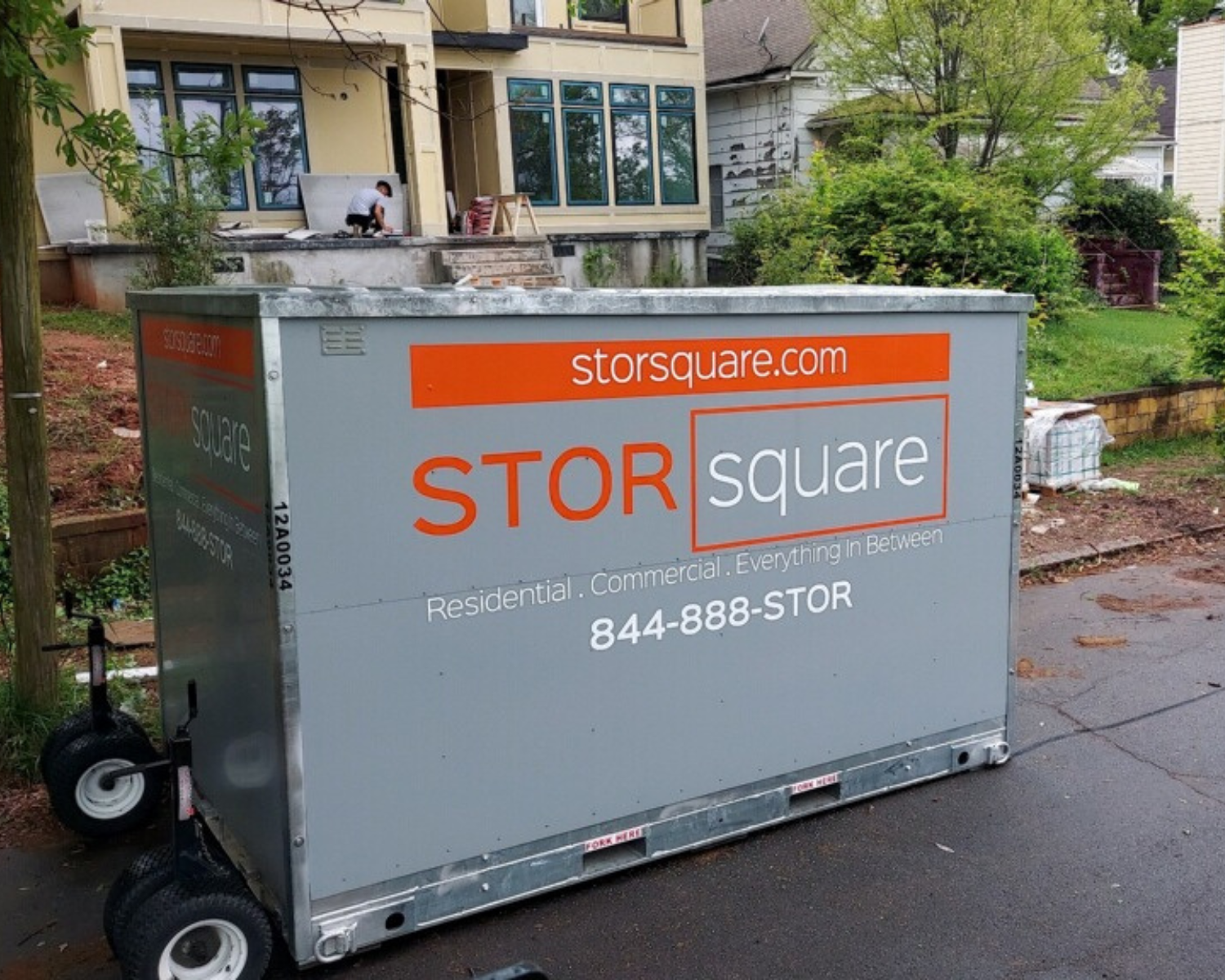 Affordable local moving containers