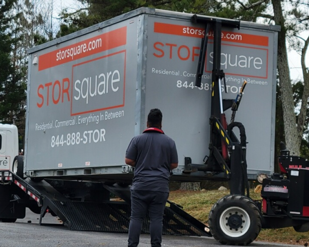 Landis moving container