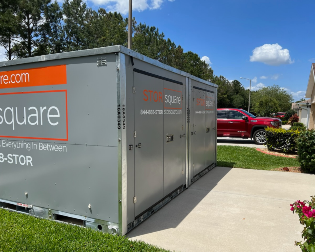 Mobile storage pod rental in Sandy Springs