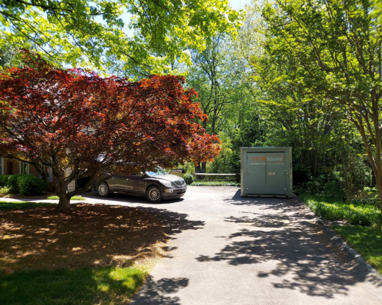 portable self storage unit in Belmont