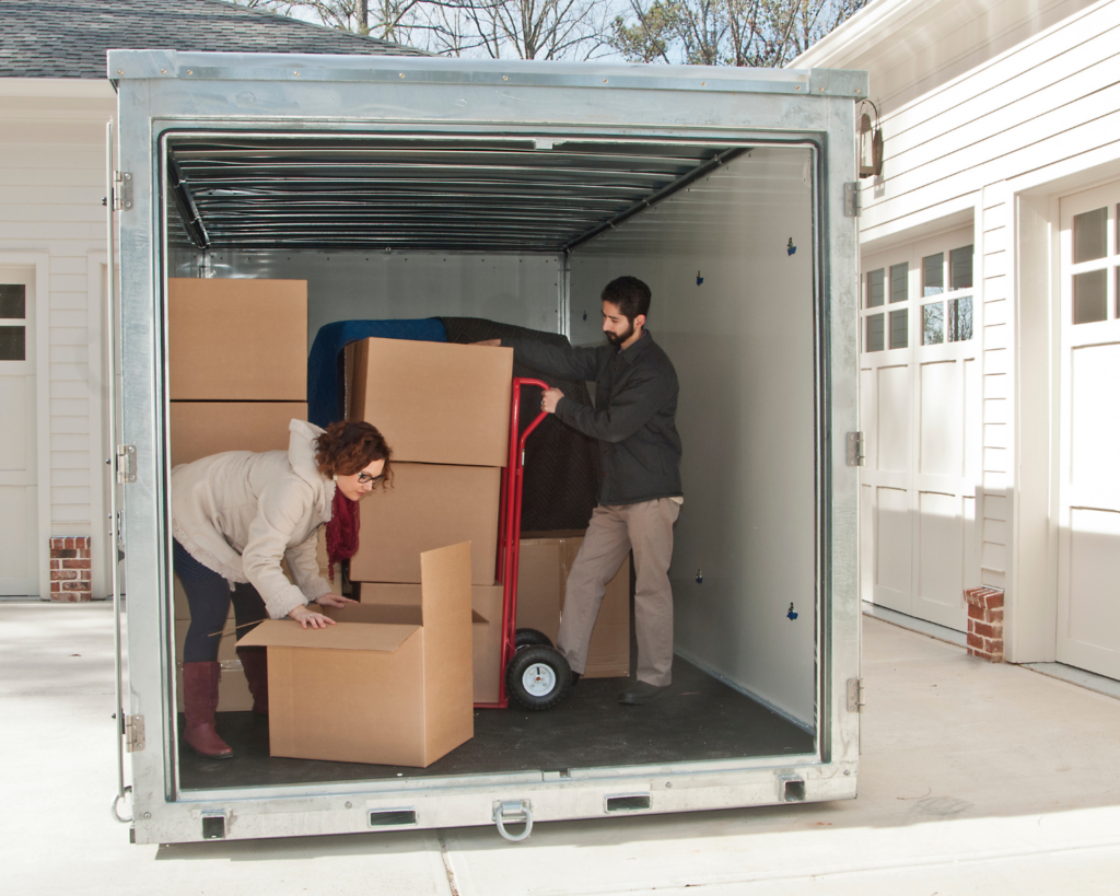 Belle Isle storage container rentals