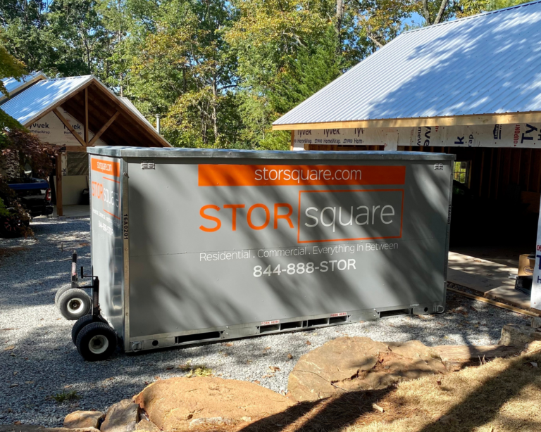 pods portable self Storage rentals in Charlotte