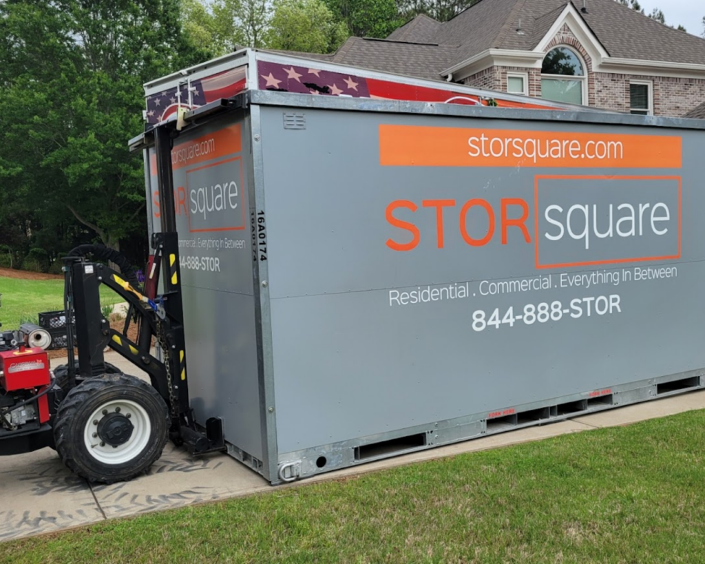 furniture storage pods in Gaffney