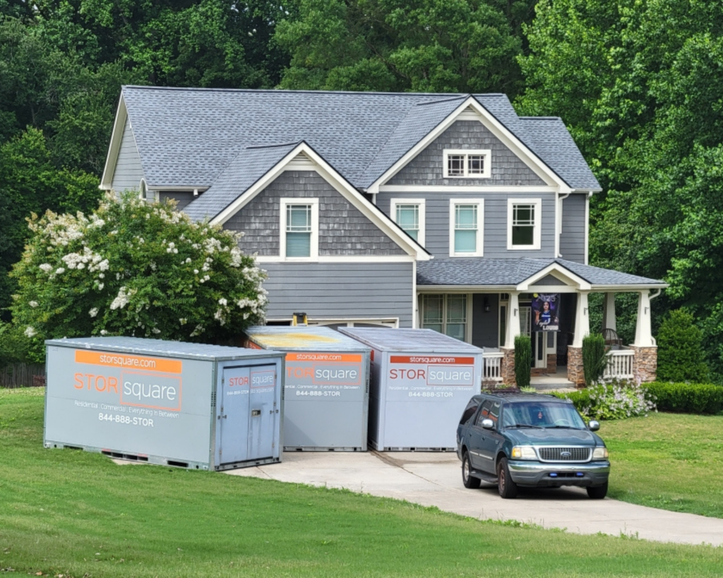 furniture storage pods in Waxhaw