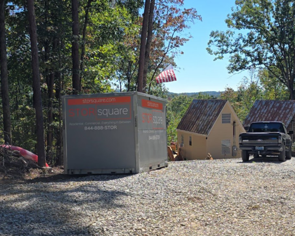 Wadeville Pods storage unit
