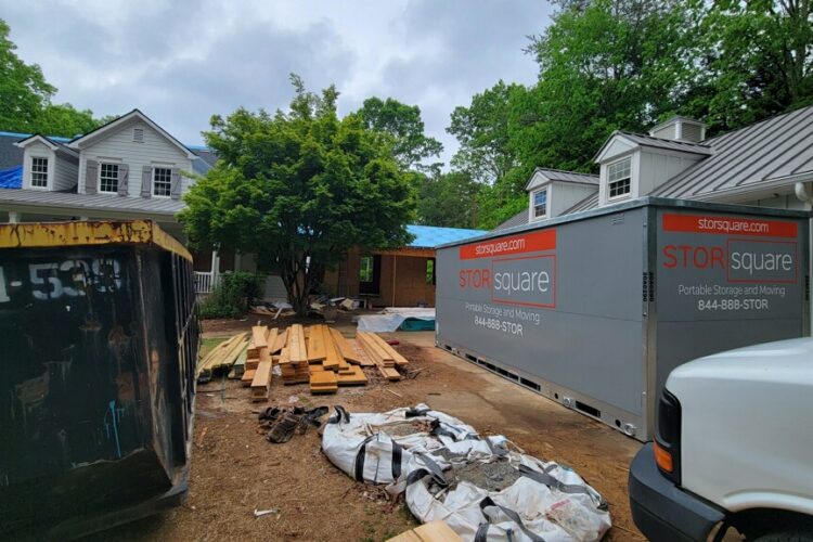 storage container rentals for remodeling