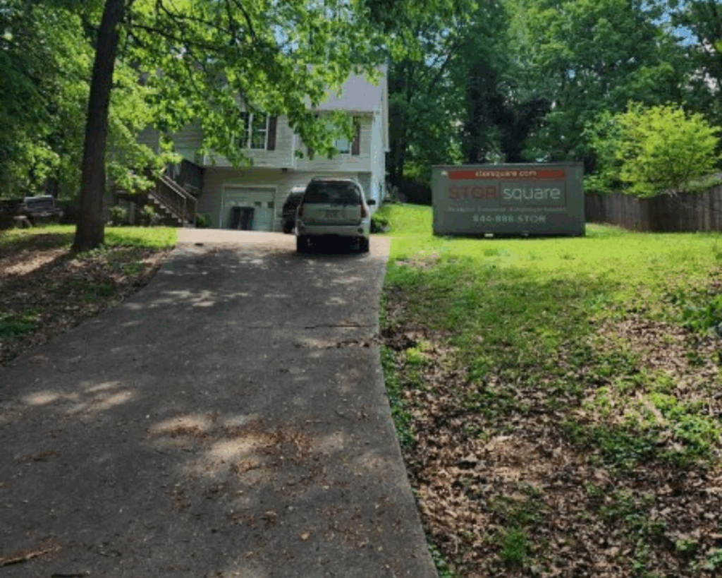 Storage container rental in Charlotte