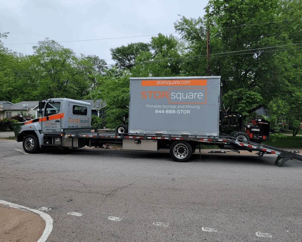 storage containers for rent in Belmont