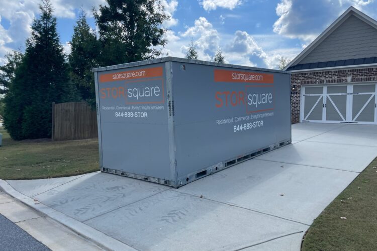 storage rental containers save money in Atlanta