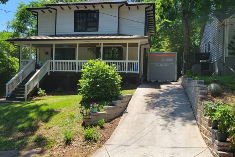 organize laundry with portable storage