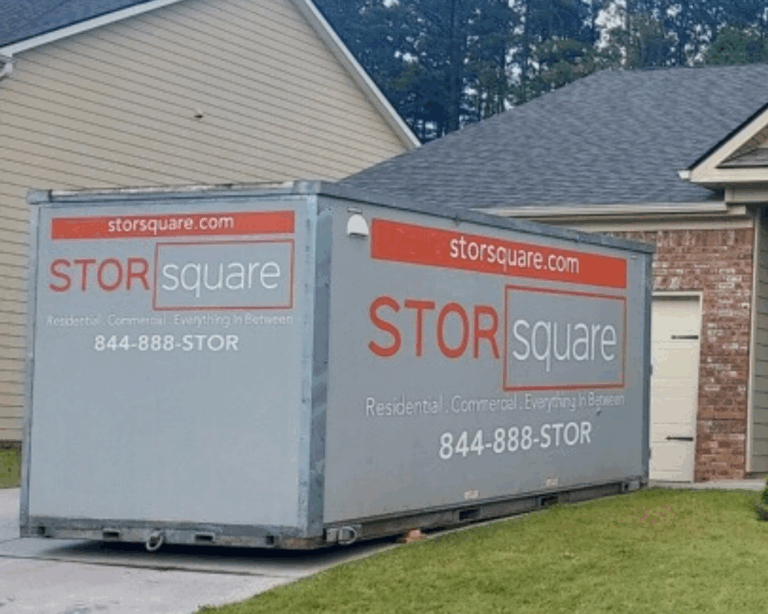 Storage container rental in Knoxville