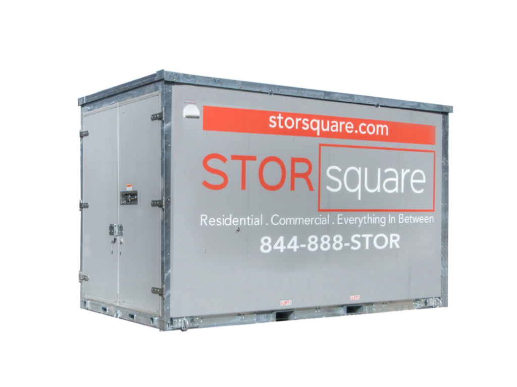 12-foot STORsquare storage container in Calhoun used for one-bedroom moves and local storage needs.