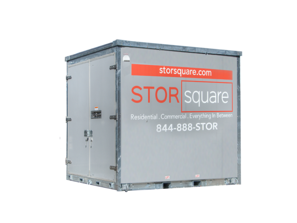 8-foot portable storage container in Calhoun GA ideal for small moves and home projects.