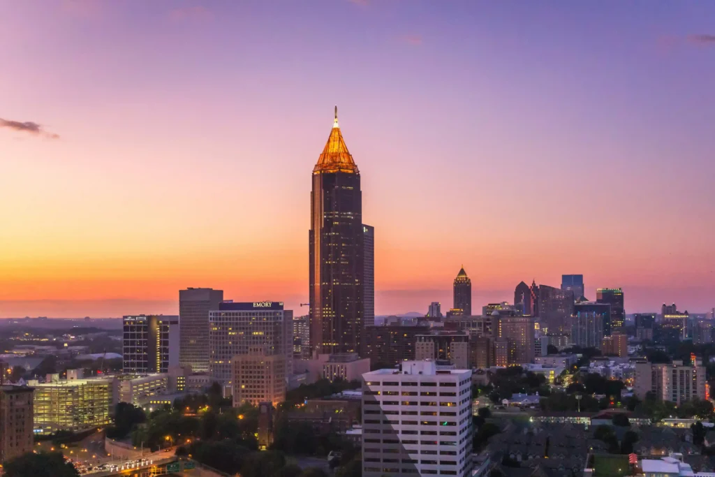 Atlanta city landscape