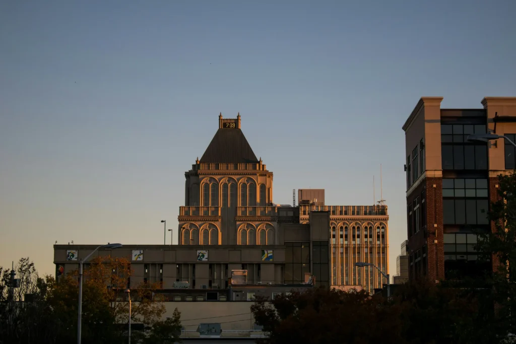 Greensboro city landscape