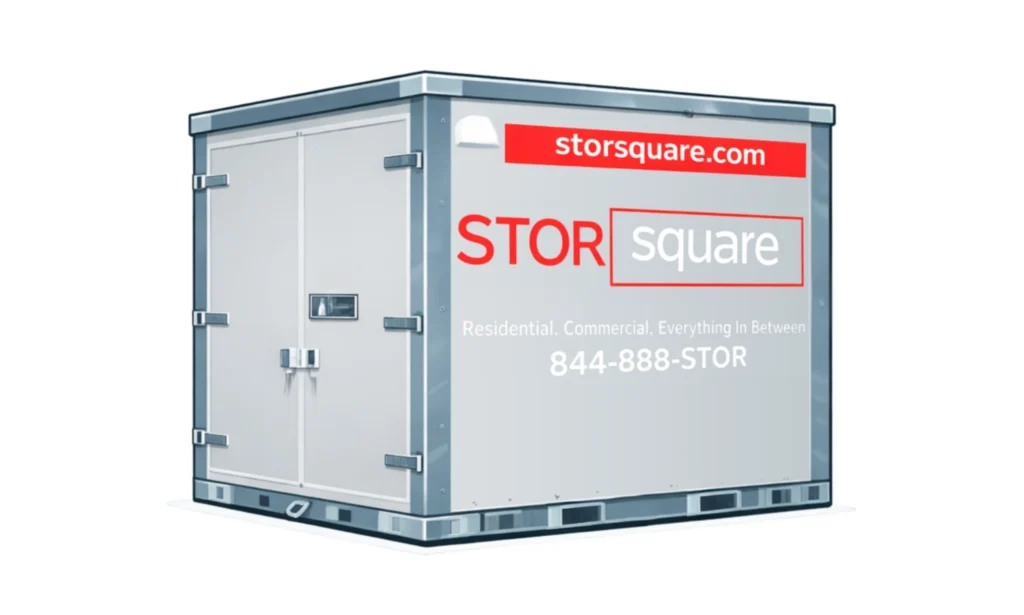 8 ft storage container rental near me in Houston